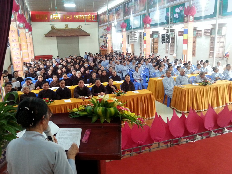 Thanh Hóa: Khai giảng lớp giáo lý dành cho cư sỹ Phật tử khóa thứ I năm thứ chín tại chùa Thanh Hà
