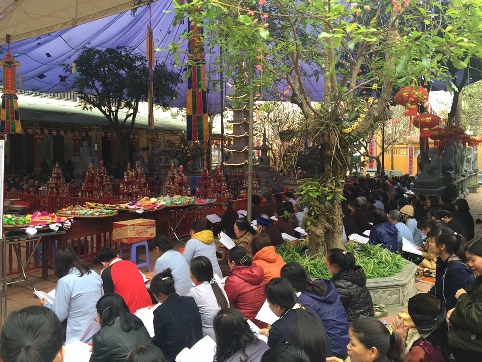 Thanh Hóa: Lễ Hoàn kinh, tạ Pháp Dược sư tại chùa Thanh Hà