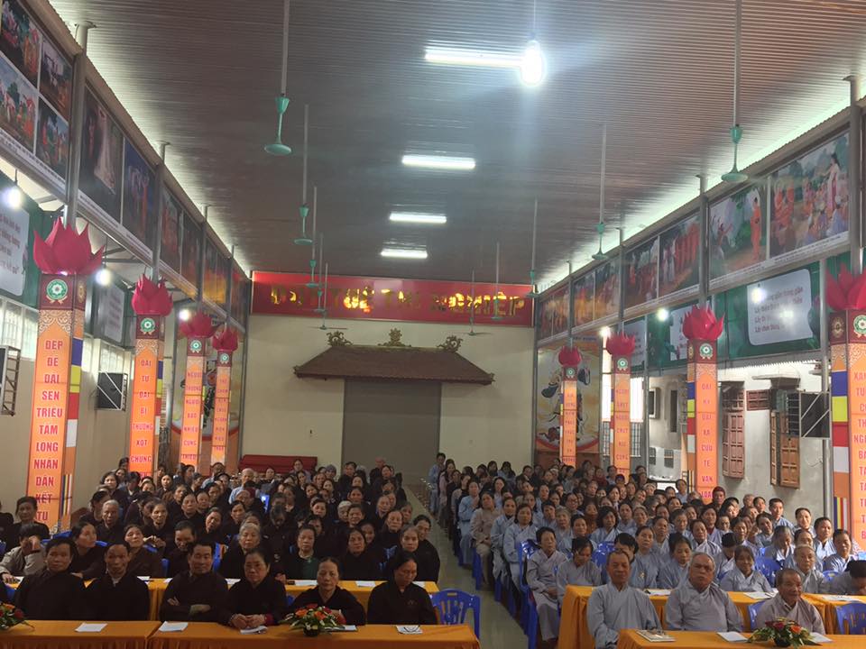 Thanh Hóa: Khai giảng lớp giáo lý dành cho cư sỹ Phật tử khóa thứ I năm thứ chín tại chùa Thanh Hà