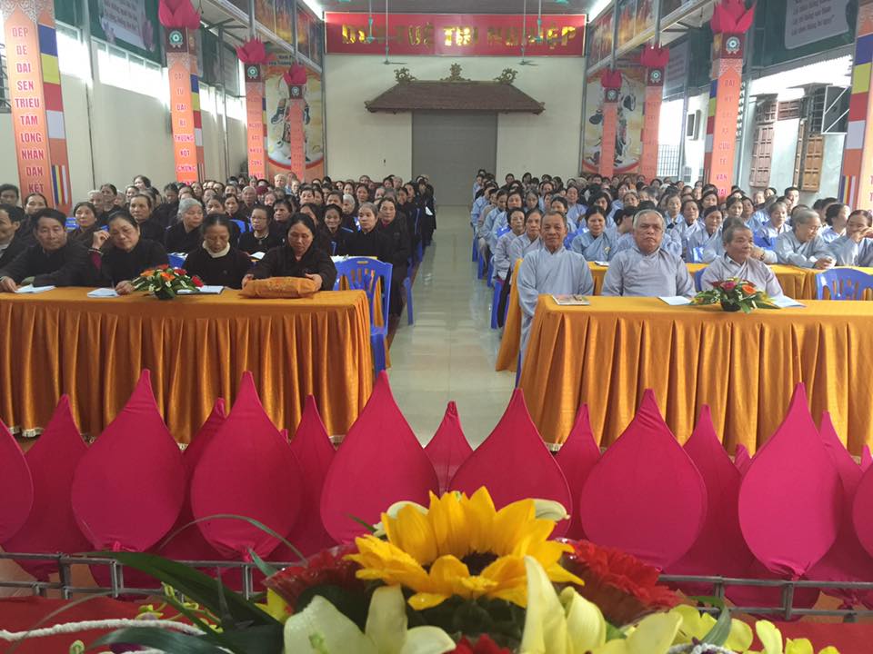 Thanh Hóa: Khai giảng lớp giáo lý dành cho cư sỹ Phật tử khóa thứ I năm thứ chín tại chùa Thanh Hà