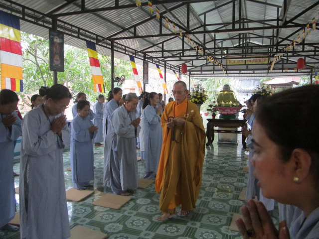 Khánh Hòa: Chùa Sắc tứ Minh Thiện khai khóa tu niệm Phật đầu năm Bính Thân