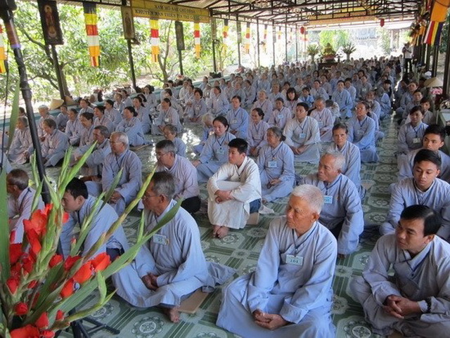 Khánh Hòa: Chùa Sắc tứ Minh Thiện khai khóa tu niệm Phật đầu năm Bính Thân