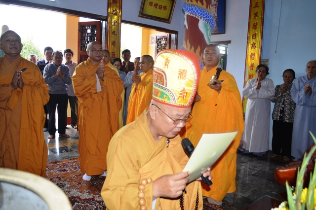 Khánh Hòa: Lễ Húy kỵ cố HT.Thích Trí Thanh