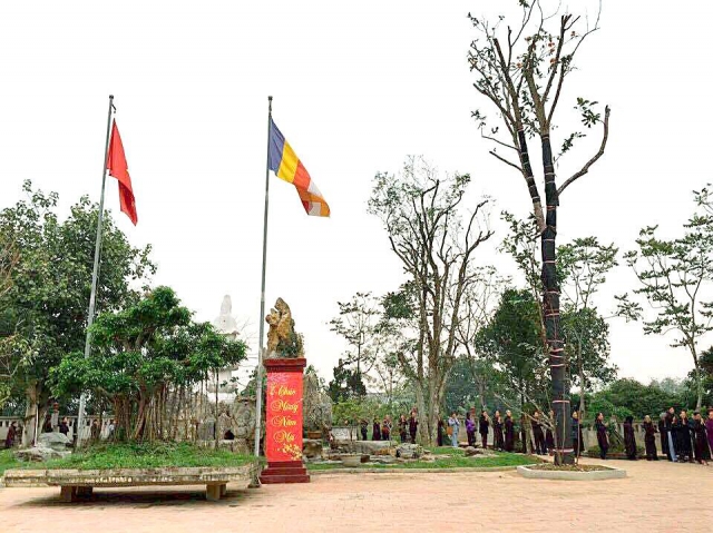 Bỉm Sơn: Chùa Khánh Quang trang nghiêm tổ chức lễ Khánh Đản Đức Bồ Tát Quán Thế Âm.