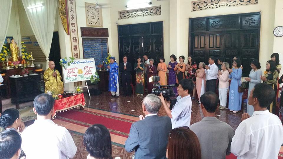 Khánh Hoà: Lễ hằng thuận tại chùa Linh Thứu Nha Trang