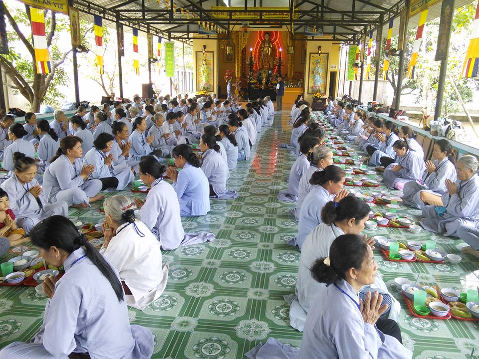 Khánh Hòa: Chùa Sắc tứ Minh Thiện Tổng kết Khóa tu Một Ngày An Lạc năm 2016