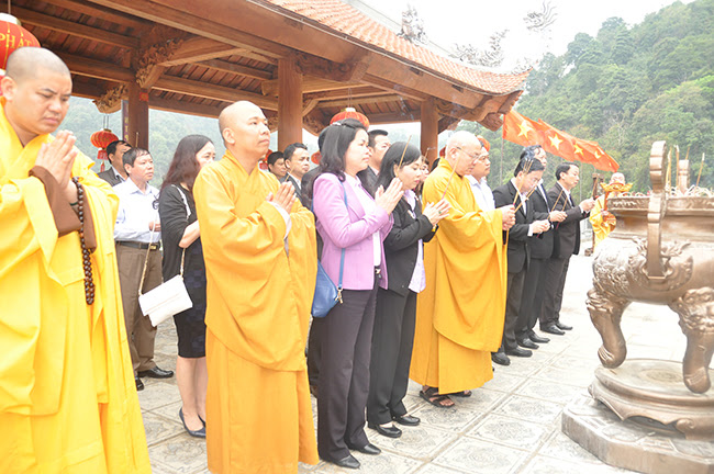 Lạng Sơn: Lễ khởi công động thổ xây dựng giai đoạn II chùa Tân Thanh
