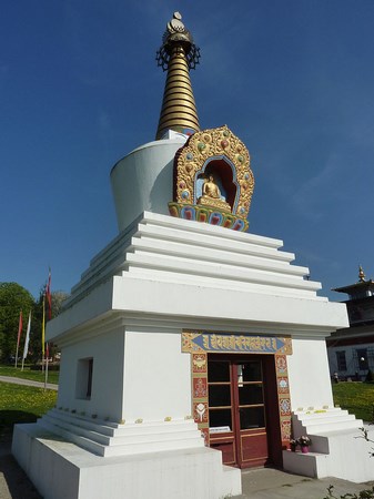 France: Chùm ảnh ngôi Chùa Dashang Kagyu Ling, Bourgogne