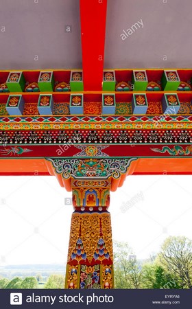 France: Chùm ảnh ngôi Chùa Dashang Kagyu Ling, Bourgogne