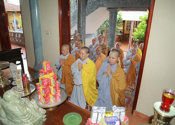 Thái Nguyên: Chư hành giả làm lễ tác pháp an cư PL 2560- DL 2016