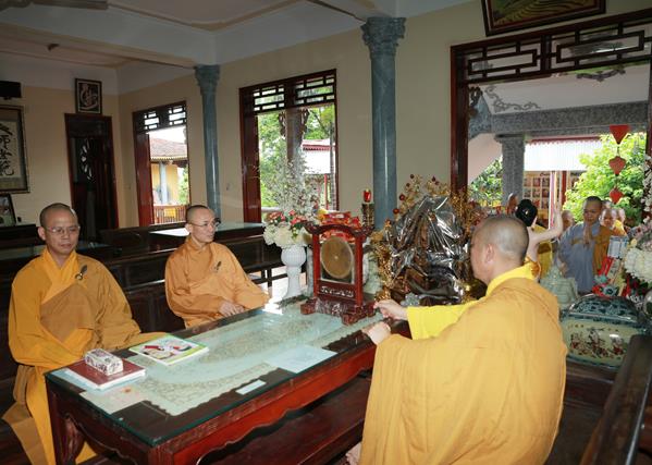 Thái Nguyên: Chư hành giả làm lễ tác pháp an cư PL 2560- DL 2016