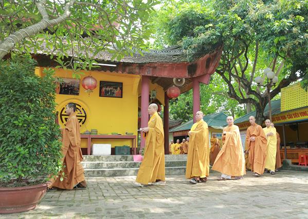 Thái Nguyên: Chư hành giả làm lễ tác pháp an cư PL 2560- DL 2016