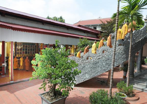 Thái Nguyên: Chư hành giả làm lễ tác pháp an cư PL 2560- DL 2016