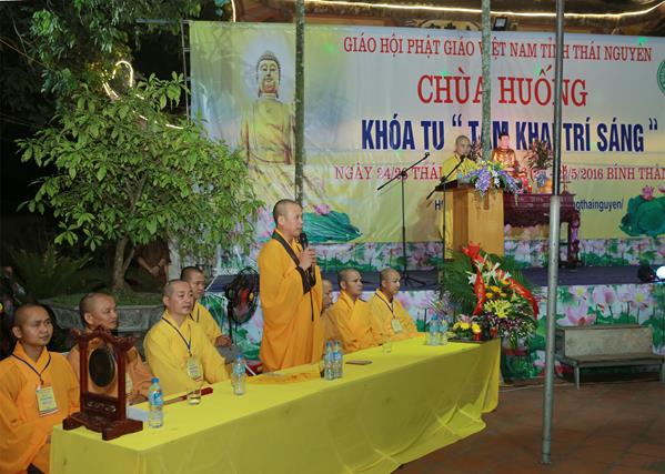 Thái Nguyên: Chùa Huống Thượng tổ chức khoá tu “Tâm khai trí sáng”