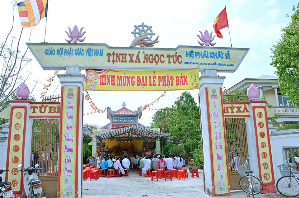 Gia Lai:  BTS Phật Giáo Huyện Đăkpơ Tổ chức lễ Phật Đản