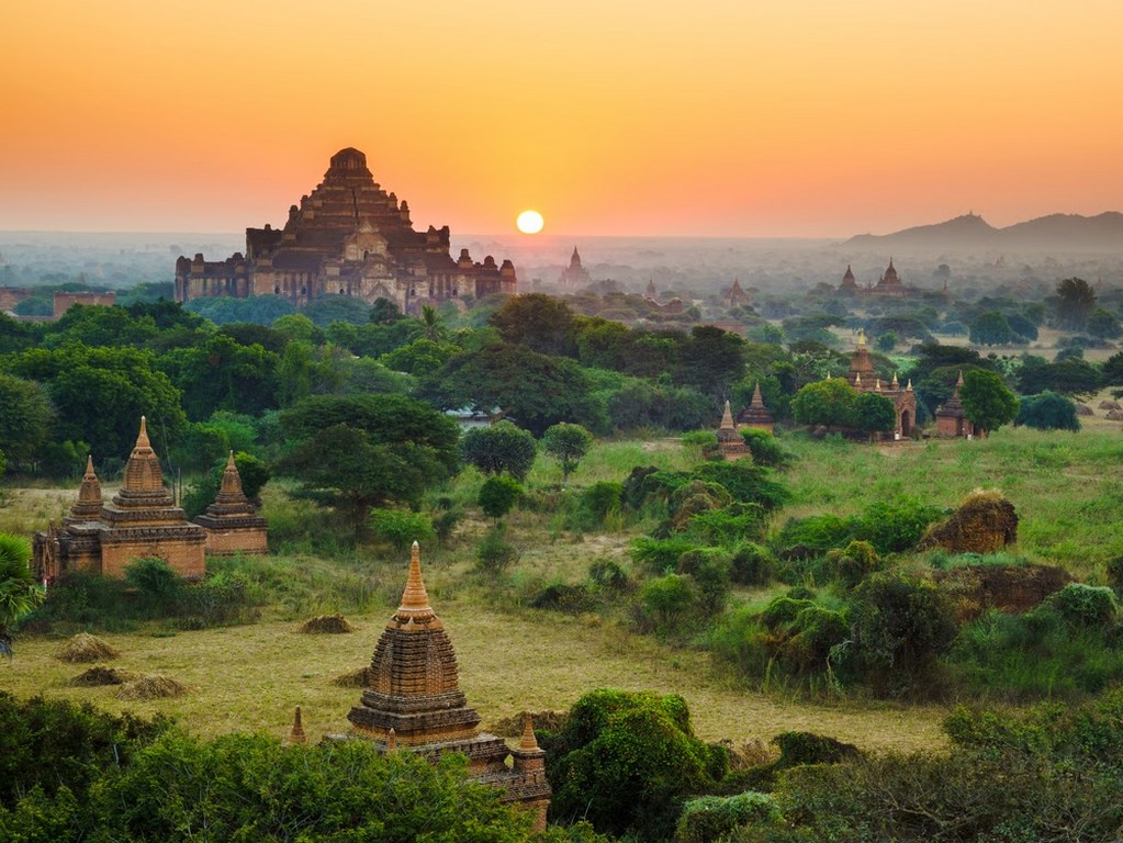 Myanmar: Chùm ảnh Ngôi Già lam Cổ tự Dhammayangyi, Bagan