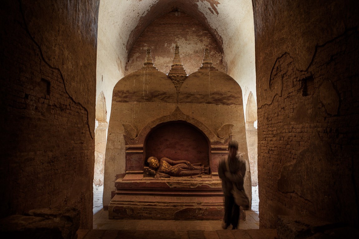 Myanmar: Chùm ảnh Ngôi Già lam Cổ tự Dhammayangyi, Bagan