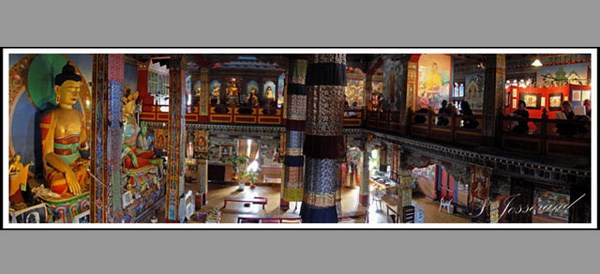 France: Chùm ảnh ngôi Chùa Dashang Kagyu Ling, Bourgogne