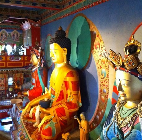 France: Chùm ảnh ngôi Chùa Dashang Kagyu Ling, Bourgogne
