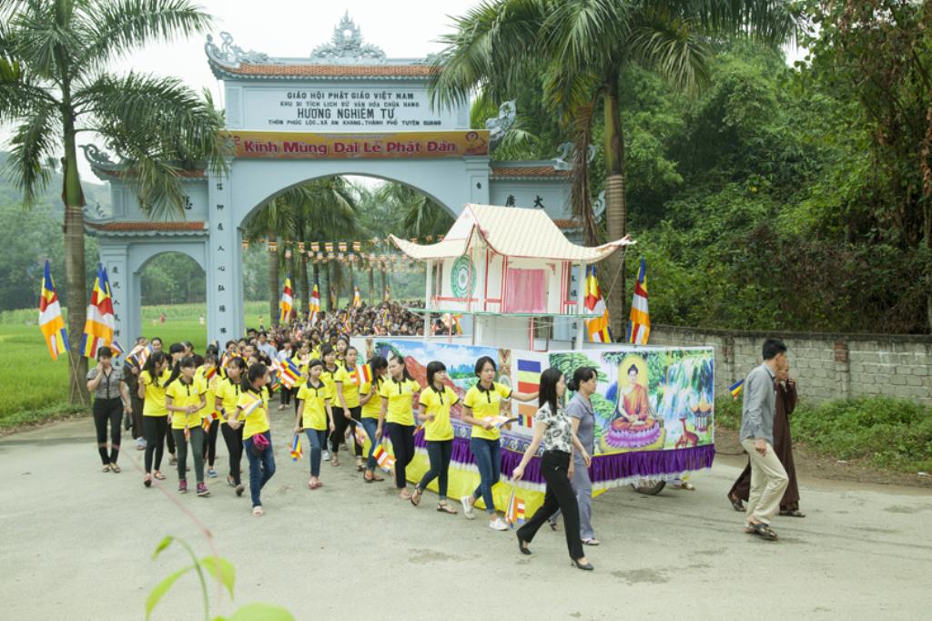 Tuyên Quang: Chùa Hang Long Trọng Tổ Chức Lễ Phật Đản