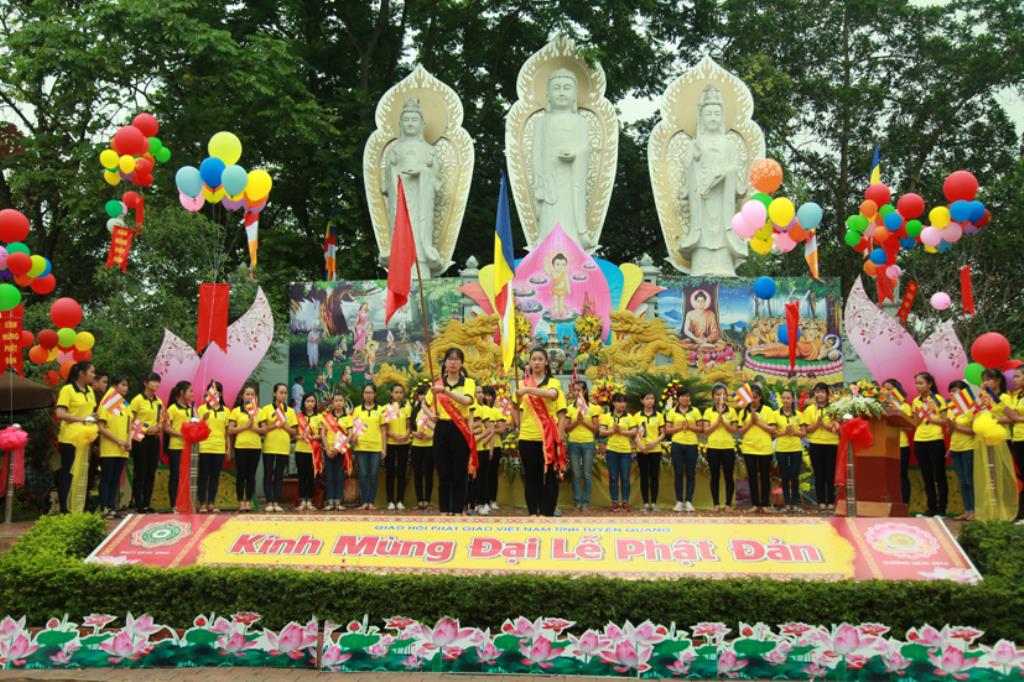 Tuyên Quang: Chùa Hang Long Trọng Tổ Chức Lễ Phật Đản