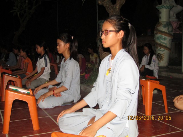 Thái Bình: Nhà chùa mở lớp học Phật pháp và lớp học võ cho các em nhỏ