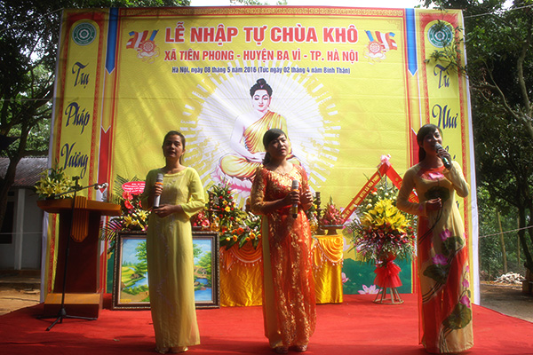 Hà Nội: Lễ nhập tự chùa Khô