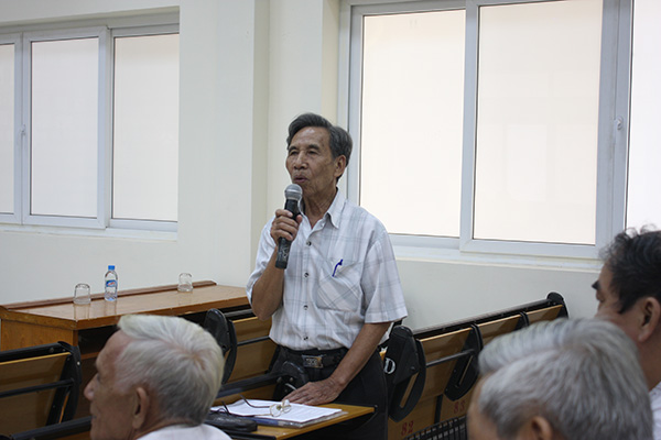 Hà Nội: Sư cô Thích Đồng Hoà thuyết giảng tại UBND phường Thượng Thanh.