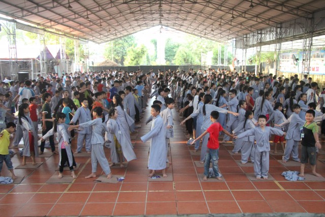 Thái Bình: Bế mạc khóa tu sen hồng chùa Từ Xuyên