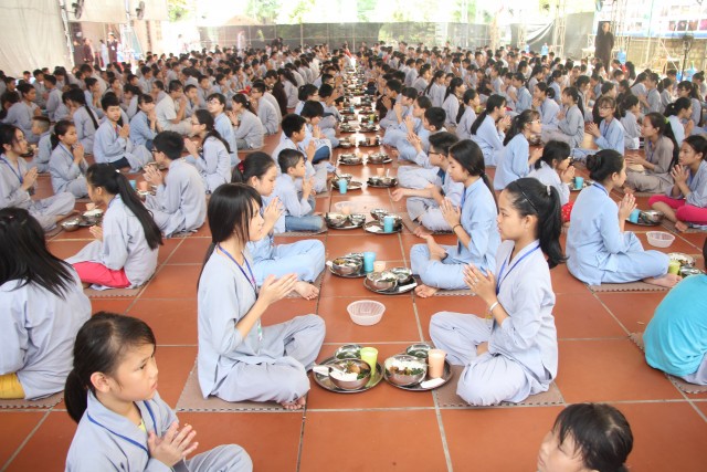 Thái Bình: Bế mạc khóa tu sen hồng chùa Từ Xuyên