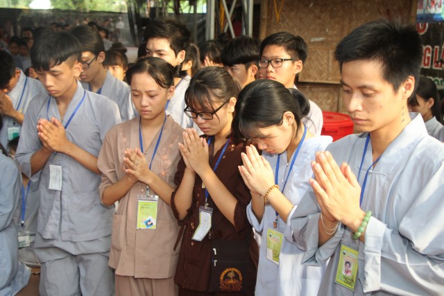 Thái Bình: Bế mạc khóa tu sen hồng chùa Từ Xuyên