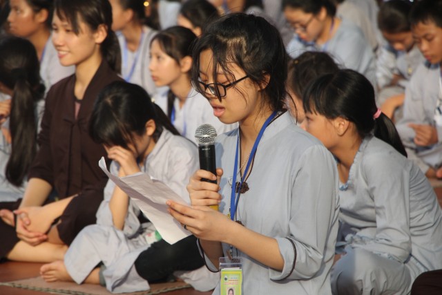Thái Bình: Bế mạc khóa tu sen hồng chùa Từ Xuyên