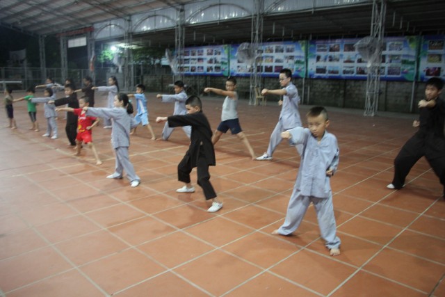 Thái Bình: Nhà chùa mở lớp học Phật pháp và lớp học võ cho các em nhỏ