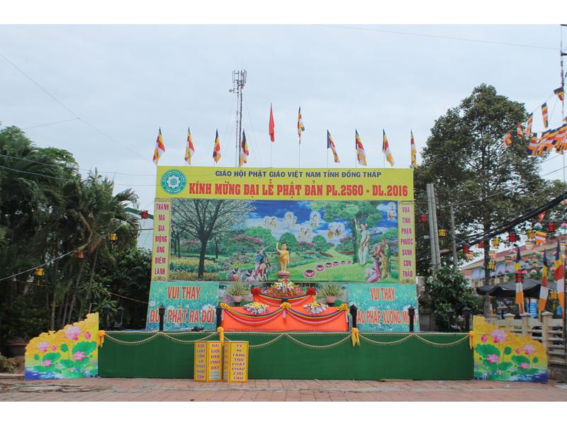 PG Đồng Tháp: Công Tác Chuẩn Bị Phật Đản Đã Hoàn Thành