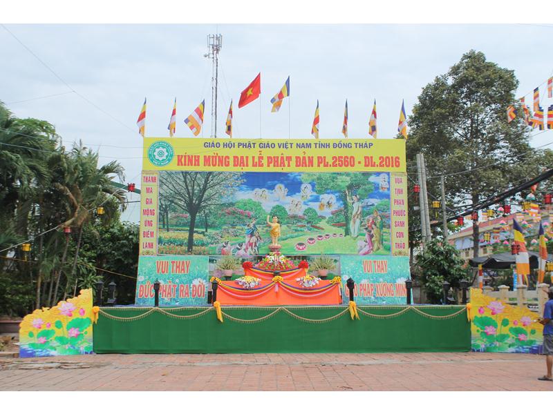 PG Đồng Tháp: Công Tác Chuẩn Bị Phật Đản Đã Hoàn Thành