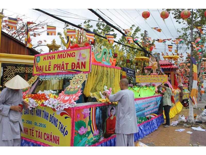 PG Đồng Tháp: Công Tác Chuẩn Bị Phật Đản Đã Hoàn Thành