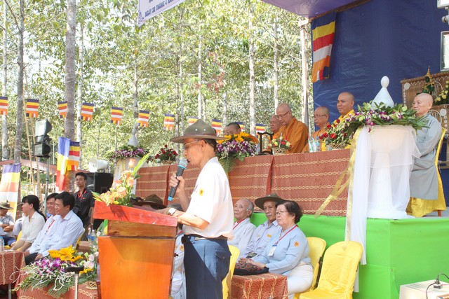 Đồng Nai: Khai mạc trại huấn luyện  Huynh trưởng Gia đình Phật tử miền Đông - miền Tây Nam bộ