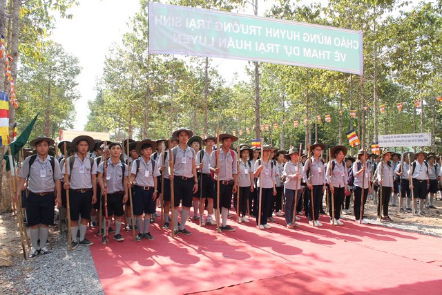 Đồng Nai: Khai mạc trại huấn luyện  Huynh trưởng Gia đình Phật tử miền Đông - miền Tây Nam bộ