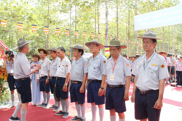 Đồng Nai: Khai mạc trại huấn luyện  Huynh trưởng Gia đình Phật tử miền Đông - miền Tây Nam bộ