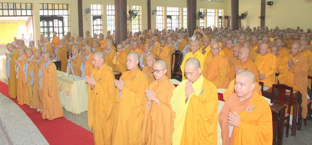 Bình Dương: Hòa thượng Thích Thiện Nhơn thuyết giảng tại trường hạ chùa Hội Khánh