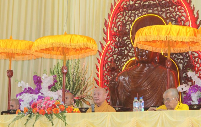 Bình Dương: Hòa thượng Thích Thiện Nhơn thuyết giảng tại trường hạ chùa Hội Khánh
