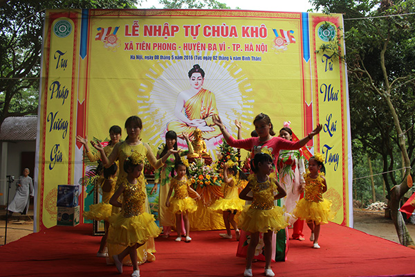 Hà Nội: Lễ nhập tự chùa Khô