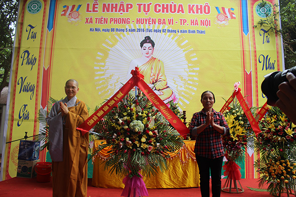 Hà Nội: Lễ nhập tự chùa Khô