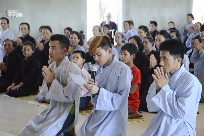 Thanh Hóa: Lễ Quy y Tam Bảo tại chùa Đống Cao