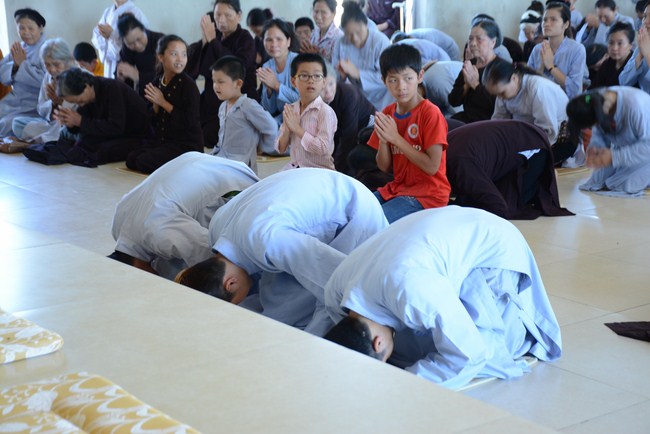 Thanh Hóa: Lễ Quy y Tam Bảo tại chùa Đống Cao