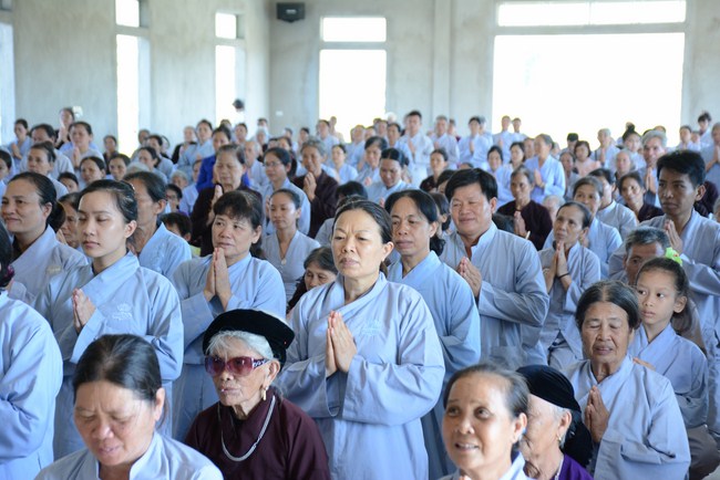 Thanh Hóa: Lễ Quy y Tam Bảo tại chùa Đống Cao