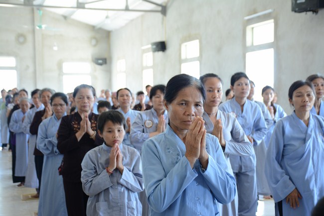 Thanh Hóa: Lễ Quy y Tam Bảo tại chùa Đống Cao