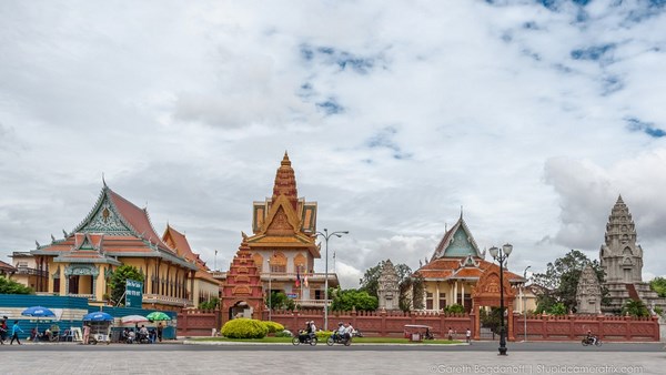 Campuchia: Ngôi Cổ tự Wat Ounalom, quần thể kiến trúc độc đáo