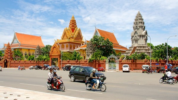 Campuchia: Ngôi Cổ tự Wat Ounalom, quần thể kiến trúc độc đáo
