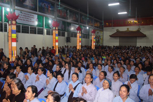 Chùm ảnh: Trang nghiêm tắm Phật tại chùa Thanh Hà